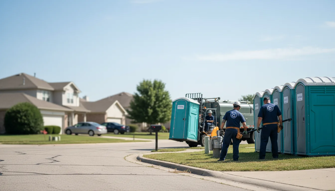 Porta Potty Rental in Rhodes, IA near me